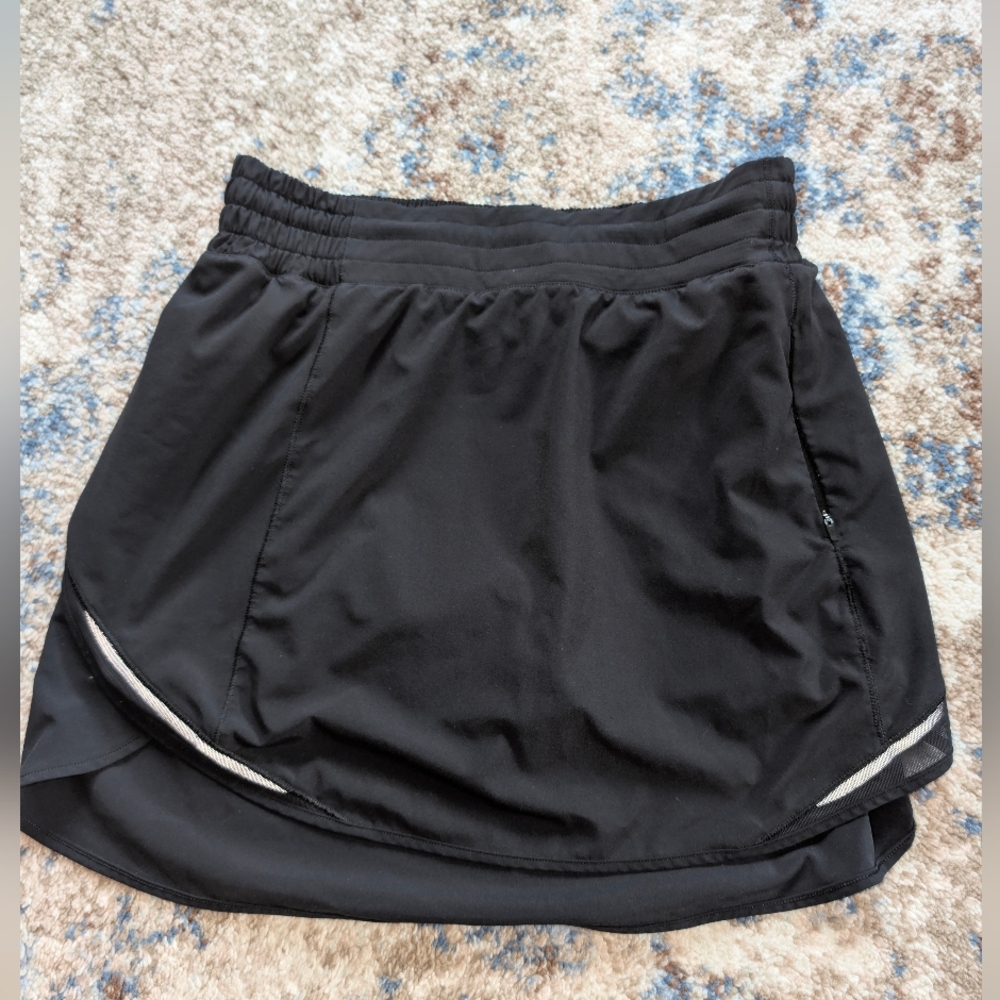 Lululemon Black Skort